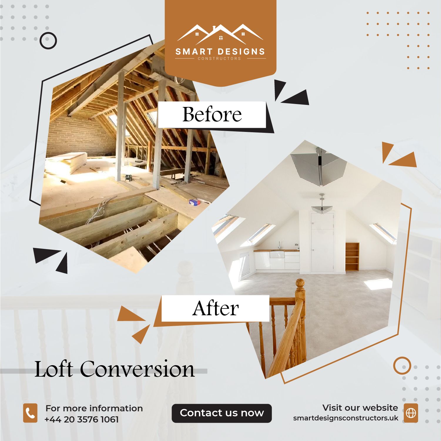 You are currently viewing Convert Your Loft in London with Smart Designs Constructors Ltd!