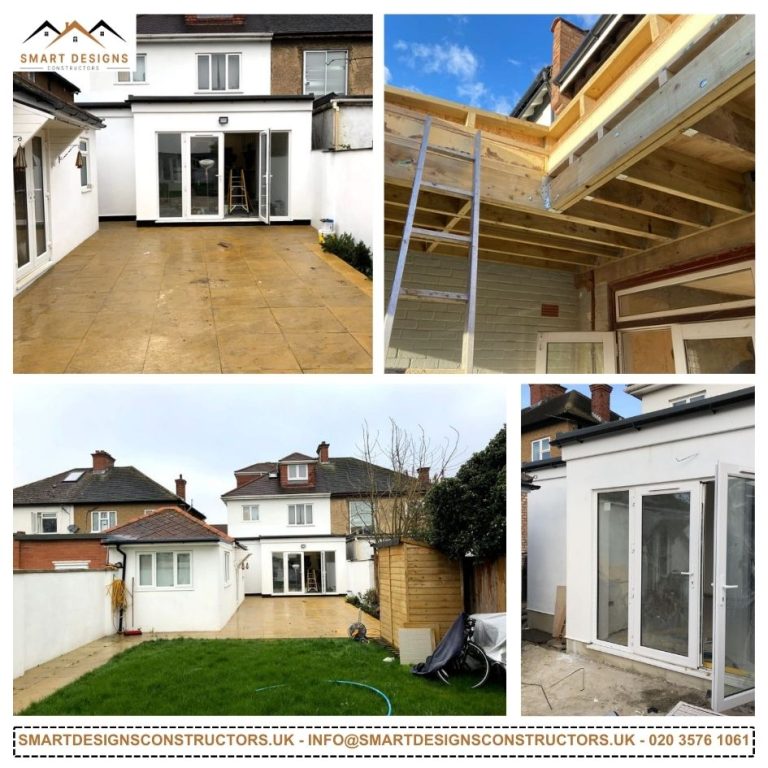 Rear extension in Isleworth West London